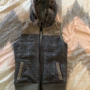 Fox Vest with Quilted Lining